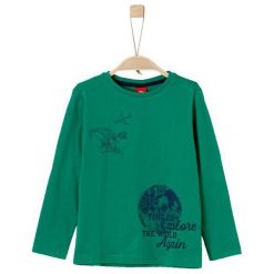 S.Oliver Koszulka Chłopięca Kula Ziemska 116 - 122 Zielony. Zielone t-shirty chłopięce marki S.Oliver. Za 39,00 zł.