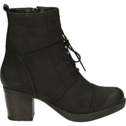 Botki - 703201 NA BLA. Czarne botki damskie skórzane marki Venezia. Za 239,00 zł.