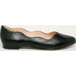 Caprice - Baleriny skórzane. Czarne baleriny damskie Caprice, ze skóry. Za 239,90 zł.