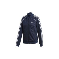 Bluzy dresowe adidas Bluza dresowa SST. Niebieskie bluzy damskie Adidas, z dresówki, bez kaptura. Za 379,00 zł.