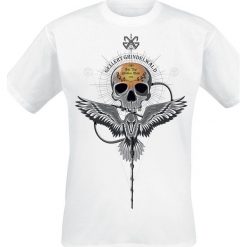Fantastic Beasts Grindelwalds Verbrechen - Gellert Skull T-Shirt biały. Białe t-shirty męskie z nadrukiem Fantastic Beasts, xxl, z okrągłym kołnierzem. Za 74,90 zł.