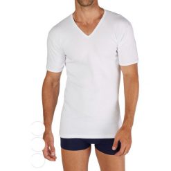 T-shirty męskie: T-shirt (3 szt.) w kolorze białym