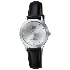 Zegarek Q&Q Damski QZ05-301 Klasyczny Cyrkonie. Szare zegarki damskie Q&Q. Za 118,00 zł.