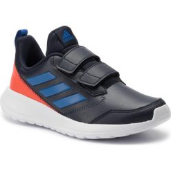 Buty adidas - AltaRun CF K G27235 Legink/Blue/Actora. Niebieskie półbuty dziewczęce Adidas, ze skóry ekologicznej, na rzepy. Za 149,00 zł.