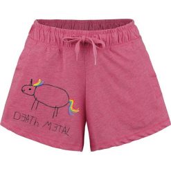Spodenki i szorty męskie: Death Metal Hotpants różowy