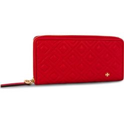 Portfele damskie: Duży Portfel Damski TORY BURCH - Fleming Zip Continental Wallet 46542 Brilliant Red 612