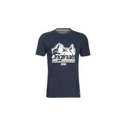 T-shirty z krótkim rękawem Jack Jones JORLANDERS. Niebieskie t-shirty męskie Jack & Jones, s, bez wzorów, bez kołnierzyka, krótkie. Za 79,00 zł.