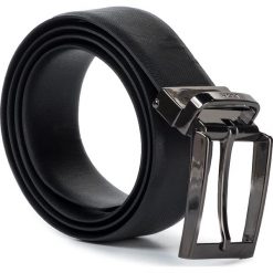 Pasek Męski JOOP! - 7266R 001 Black. Czarne paski męskie JOOP!, w paski, ze skóry. W wyprzedaży za 249,00 zł.