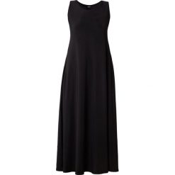 Max Mara Leisure CANADA Długa sukienka nero. Czarne sukienki damskie marki Max Mara Leisure, s, bez wzorów, z elastanu, bez kołnierzyka, z długim rękawem, długie, maxi. Za 849,00 zł.