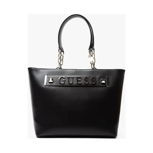 Guess Torebka Kerrigan Tote , czarny, rozmiar ONE SIZE. Czarne torebki klasyczne damskie Guess, z aplikacjami, ze skóry ekologicznej, klasyczne, bez dodatków. Za 649,99 zł.