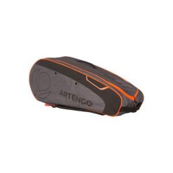 Torba do sportów rakietowych MB530. Czarne torby podróżne marki ARTENGO, z poliesteru, sportowe, małe. Za 119,99 zł.