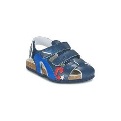 Sandały Dziecko Chicco HELIX. Niebieskie sandały chłopięce marki Chicco, bez zapięcia. Za 175,20 zł.