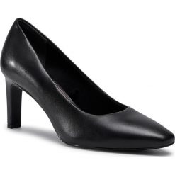 Szpilki TAMARIS - 1-22408-25 Black 001. Czarne półbuty damskie Tamaris, bez wzorów, ze skóry, bez obcasa, na obcasie, bez zapięcia. Za 269,00 zł.