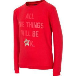 Bluzy chłopięce: Bluza dla małych dziewczynek JBLD112 – czerwony