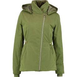 Bomberki damskie: Bench ASYMMETRIC WAISTED JACKET Kurtka przejściowa dark green