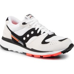 Sneakersy SAUCONY - Azura S70437-11 Wht/Blk/Red. Białe sneakersy męskie Saucony, bez zapięcia. W wyprzedaży za 259,00 zł.