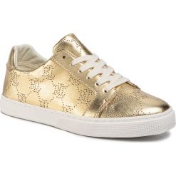 Sneakersy LAUREN RALPH LAUREN - Joslin 802775373001 Gold Rush. Żółte półbuty damskie Lauren Ralph Lauren, ze skóry. W wyprzedaży za 309,00 zł.