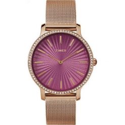 Zegarek Timex Damski Metropolitan 34 TW2R50500 Slim Rose Gold. Czerwone zegarki damskie marki Timex. Za 299,00 zł.