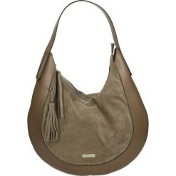 Torba - 100-160-O T-T. Szare torebki klasyczne damskie Venezia, ze skóry. Za 359,00 zł.