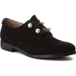 Oxfordy KARINO - 2525/003 Czarny. Czarne jazzówki damskie marki Karino, z materiału, na obcasie. W wyprzedaży za 209,00 zł.