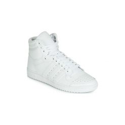 Buty adidas TOP TEN HI. Białe trampki męskie Adidas, bez wzorów, bez zapięcia. Za 399,00 zł.