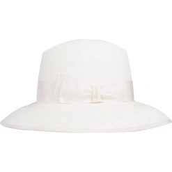 Kapelusz BORSALINO CLAUDETTE. Brązowe kapelusze damskie Borsalino, na lato, z aplikacjami, eleganckie. W wyprzedaży za 550,00 zł.