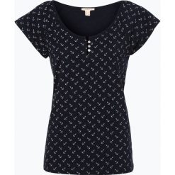 Esprit Casual - T-shirt damski, niebieski. Niebieskie t-shirty damskie marki Esprit Casual, s, bez wzorów, casualowe, bez kołnierzyka. Za 69,95 zł.