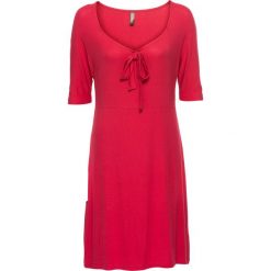 Sukienki: Sukienka shirtowa bonprix czerwony