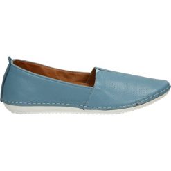 Mokasyny damskie: Mokasyny – 716382 DENIM