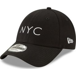 New Era - Czapka. Czarne czapki męskie New Era, bez wzorów, z bawełny. W wyprzedaży za 69,90 zł.