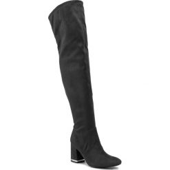 Muszkieterki CALVIN KLEIN - Monifah B4E6267 Deep Navy. Niebieskie kozaki damskie ze skóry. W wyprzedaży za 659,00 zł.