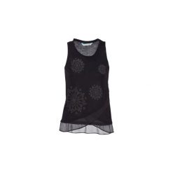 Topy na ramiączkach / T-shirty bez rękawów Desigual MAGAL. Czarne topy damskie marki Desigual, s. Za 142,35 zł.