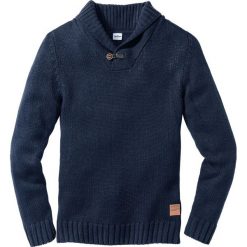 Swetry klasyczne męskie: Sweter Regular Fit bonprix ciemnoniebieski