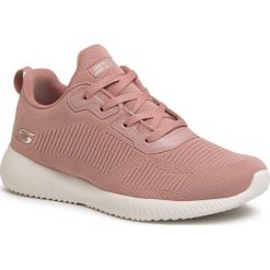 Buty SKECHERS - BOBS SPORT Squad 32504/BLSH Blush. Różowe buty sportowe damskie Skechers, bez wzorów, z tworzywa sztucznego, sportowe, na fitness i siłownię. Za 219,00 zł.