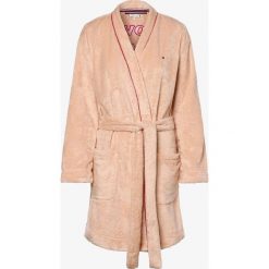 Tommy Hilfiger - Szlafrok damski, różowy. Różowe szlafroki damskie TOMMY HILFIGER, s, z aplikacjami, bez rękawów, bez kaptura. Za 449,95 zł.