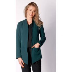 Żakiet w kolorze zielonym. Zielone żakiety damskie Moda na kolor, xs, bez wzorów. W wyprzedaży za 169,95 zł.