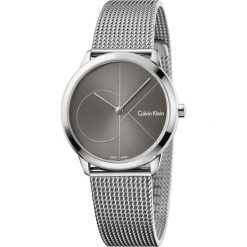 Calvin Klein Minimal Zegarek Srebrny. Szare zegarki damskie Calvin Klein, srebrne. Za 917,95 zł.