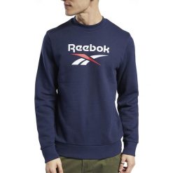 REEBOK CLASSICS VECTOR > FT7318. Bluzy męskie Reebok, xl, z aplikacjami, z bawełny, klasyczne, z klasycznym kołnierzykiem, bez rękawów, długie, bez kaptura. Za 169,99 zł.
