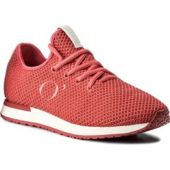 Sneakersy MARC O'POLO - 802 14473502 601 Coral 343. Czerwone półbuty damskie marki Marc O'Polo, na co dzień, bez wzorów, ze skóry ekologicznej, bez obcasa, na płaskiej podeszwie, bez zapięcia. W wyprzedaży za 299,00 zł.