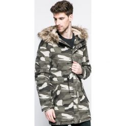 Review - Parka. Szare parki męskie Review, l, z bawełny. W wyprzedaży za 269,90 zł.
