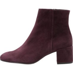 Högl Ankle boot dark plum. Czerwone botki damskie na zamek HÖGL, z materiału. Za 649,00 zł.