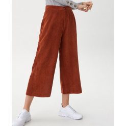 Spodnie culotte - Bordowy. Czerwone spodnie damskie House, s. W wyprzedaży za 19,99 zł.