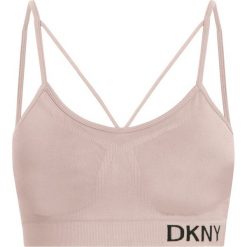 Biustonosz top DKNY Sport DP8T5475. Niebieskie topy damskie DKNY Sport, xs, bez wzorów, z elastanu, bez kołnierzyka. W wyprzedaży za 119,00 zł.