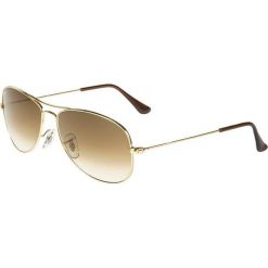 RayBan COCKPIT Okulary przeciwsłoneczne goldfarben/braun. Brązowe okulary przeciwsłoneczne damskie aviatory Ray-Ban. Za 579,00 zł.