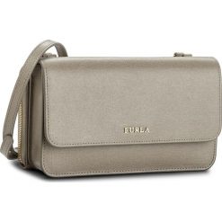 Torebka FURLA - Riva 948356 E EL40 B30 Sabbia b. Szare torebki klasyczne damskie Furla, bez wzorów, ze skóry, bez dodatków. Za 1105,00 zł.