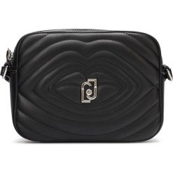 Liu Jo Cross body bag Czarny. Czarne torebki klasyczne damskie Liu Jo, w paski, z materiału, bez dodatków. Za 419,95 zł.