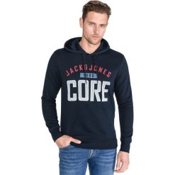 Jack & Jones Carving Bluza Niebieski. Niebieskie bluzy męskie Jack & Jones, l, z nadrukiem, z bawełny, bez kołnierzyka, bez rękawów, bez kaptura. Za 175,95 zł.