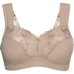 Biustonosz minimizer bez fiszbinów bonprix cielisty. Brązowe biustonosze bonprix, bez wzorów. Za 54,99 zł.