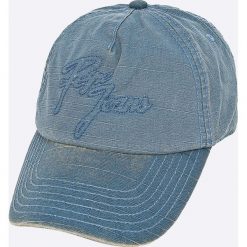 Pepe Jeans - Czapka Aperton. Niebieskie czapki męskie marki Pepe Jeans. W wyprzedaży za 59,90 zł.