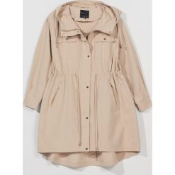 Parka oversize z kapturem -. Parki damskie Mohito, bez wzorów, z kapturem. Za 249,99 zł.